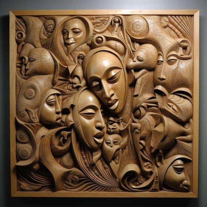 نموذج ثلاثي الأبعاد لآلة CNC 3D Art 